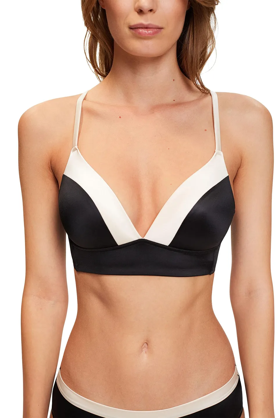 esprit-colorblock-wireless-padded-damen-bh-gepolsterter-b-gel-bh-ohne-draht-im-c image 1