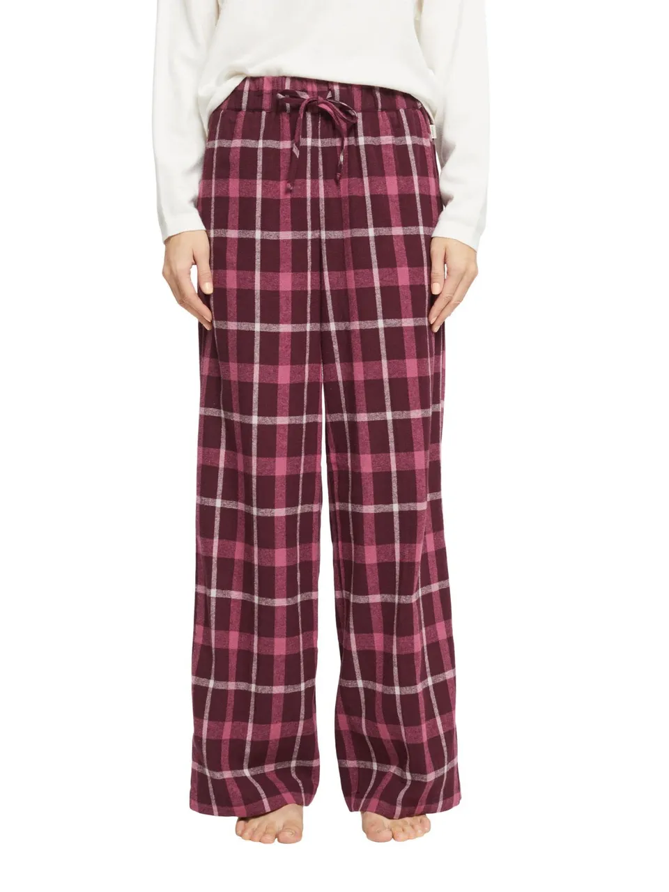 esprit-damen-pyjamaunterteil-bequemes-schlafhosen-basic-aus-der-lounge-serie image 1