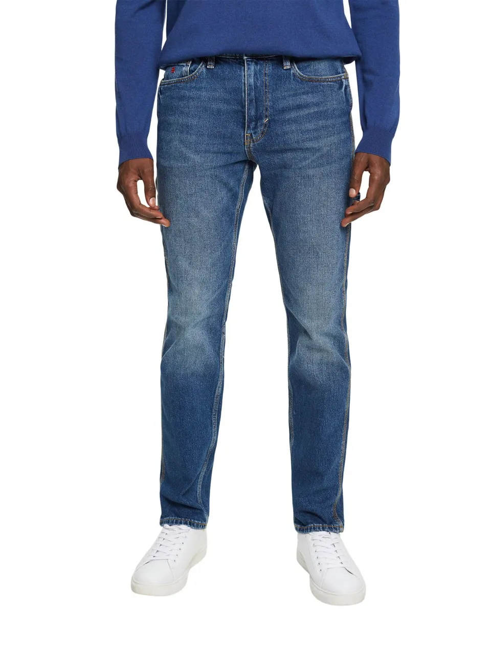 esprit-083ee2b302-damen-jeans-authentische-denim-hose-mit-kalifornisch-entspannt image 1