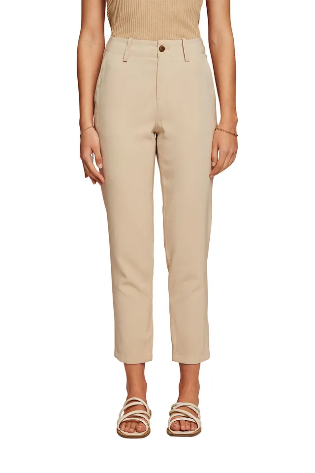 esprit-043ee1b330-damen-hose-bequeme-stoffhose-mit-lockerer-passform-zum-kombini image 1