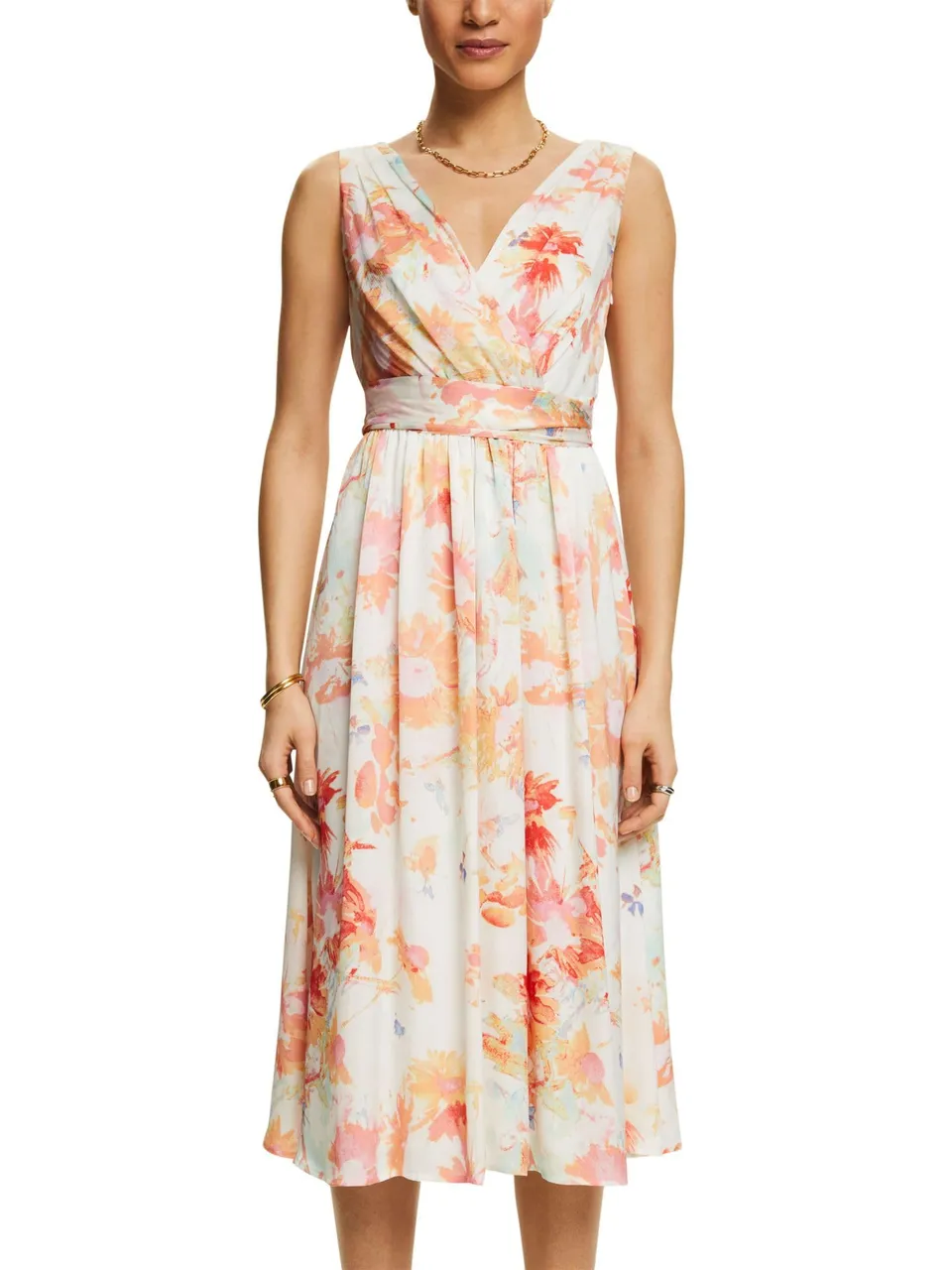 esprit-damen-024ee1e350-kleid-feminines-damenkleid-der-serie-024ee1e350-mit-zeit image 1