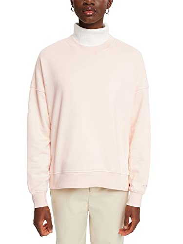esprit-993ee1j307-sweatshirt-f-r-damen-pastel-pink-pullover-mit-bequemer-passfor image 7