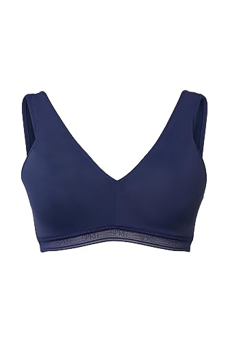 esprit-micro-w-logo-elastics-wireless-padded-damen-bh-gepolsterter-b-gel-bh-ohne image 2