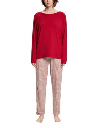 esprit-damen-pyjamaset-zweiteiliges-schlafanzug-set-aus-weichem-material image 8