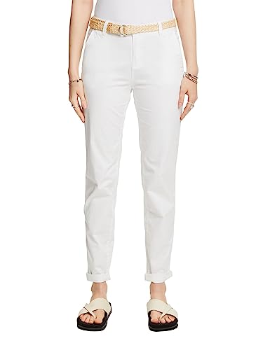 esprit-993ee1b312-damen-hose-off-white-w38-l30-schmal-geschnittene-stoffhose image 6
