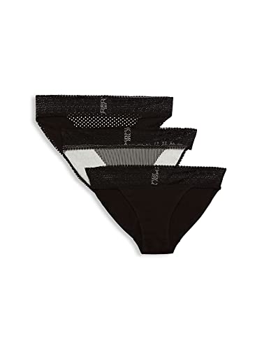 esprit-damen-slip-casual-cotton-coo-3-3er-pack-hipster-mini-slips-in-schwarz-aus image 8