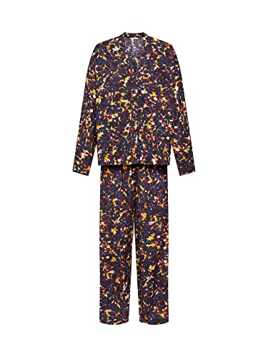 esprit-printed-woven-damen-pyjamaset-mit-bedrucktem-webstoff-schlafanzug-set-mit image 6