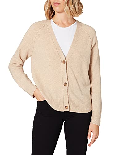 esprit-991ee1i326-damen-strickjacke-farbe-sand-289-sand-5-offener-feinstrick-car image 8