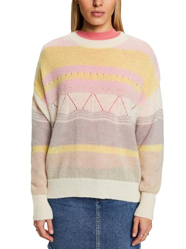 esprit-014ee1i305-damen-pullover-weicher-markenpullover-mit-gr-engetreuer-passfo image 7