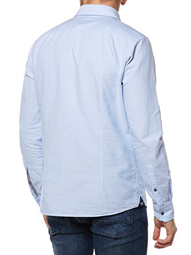 joop-hanson-herren-oxford-oberhemd-langarm-slim-fit-blau image 6