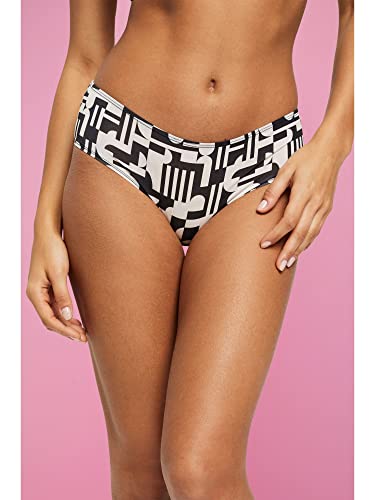 esprit-modern-print-rcs-shorts-f-r-damen-bedruckte-shorts-aus-recyceltem-materia image 8