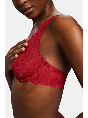 esprit-big-flower-lace-uw-bra-damen-bh-unverklebte-spitzen-cup-ohne-b-gel image 8