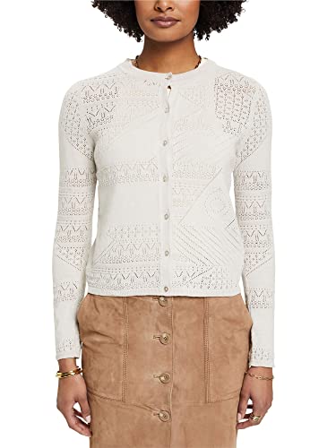 esprit-033eo1i305-damen-strickjacke-klassische-strick-cardigan-mit-entspanntem-k image 8
