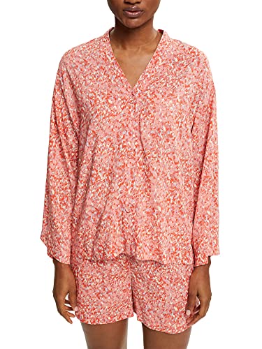 esprit-printed-woven-damen-pyjamaset-zweiteiliger-schlafanzug-mit-print-und-kurz image 7