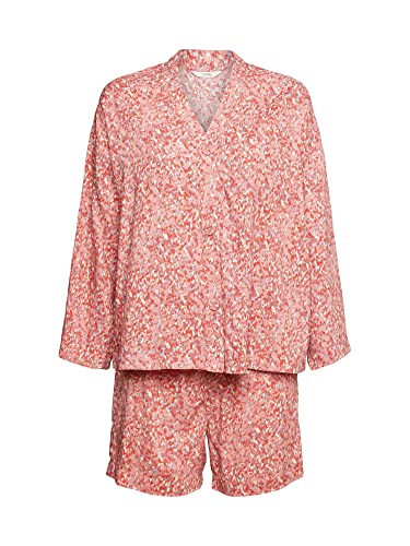 esprit-printed-woven-damen-pyjamaset-zweiteiliger-schlafanzug-mit-print-und-kurz image 6