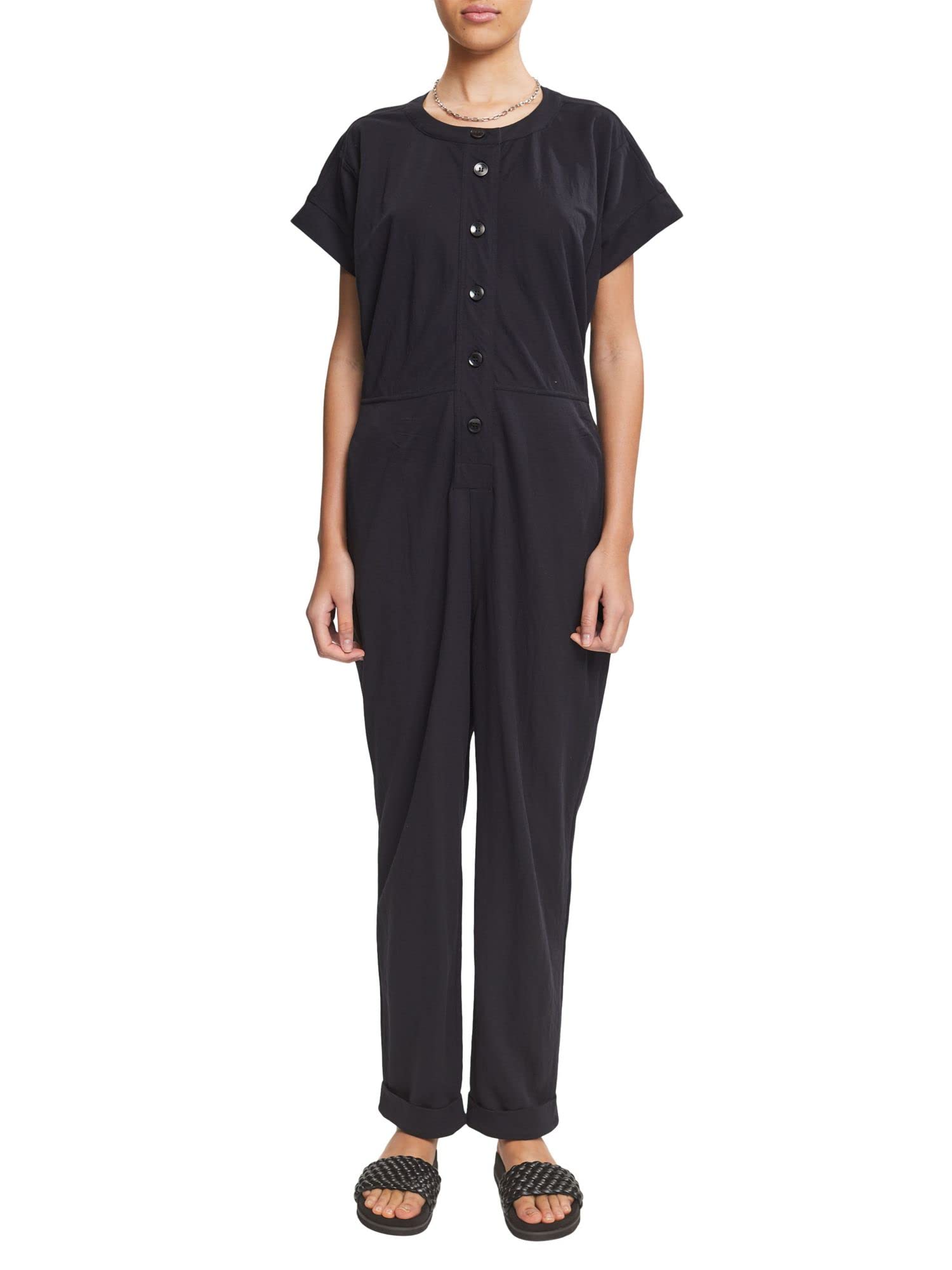 esprit-072ee1l302-damen-overall-jumpsuit-mit-entspannter-passform-aus-der-esprit image 2