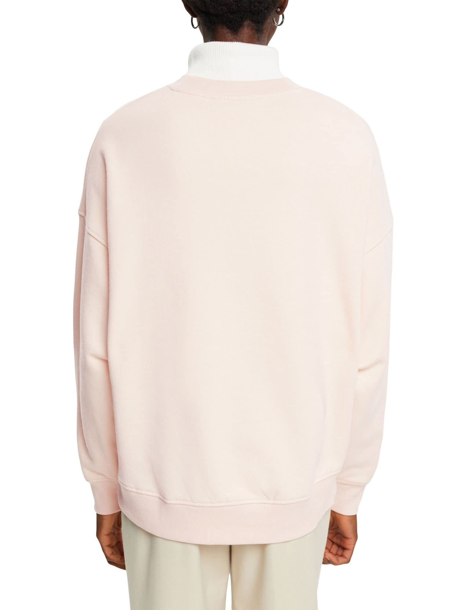 esprit-993ee1j307-sweatshirt-f-r-damen-pastel-pink-pullover-mit-bequemer-passfor image 3