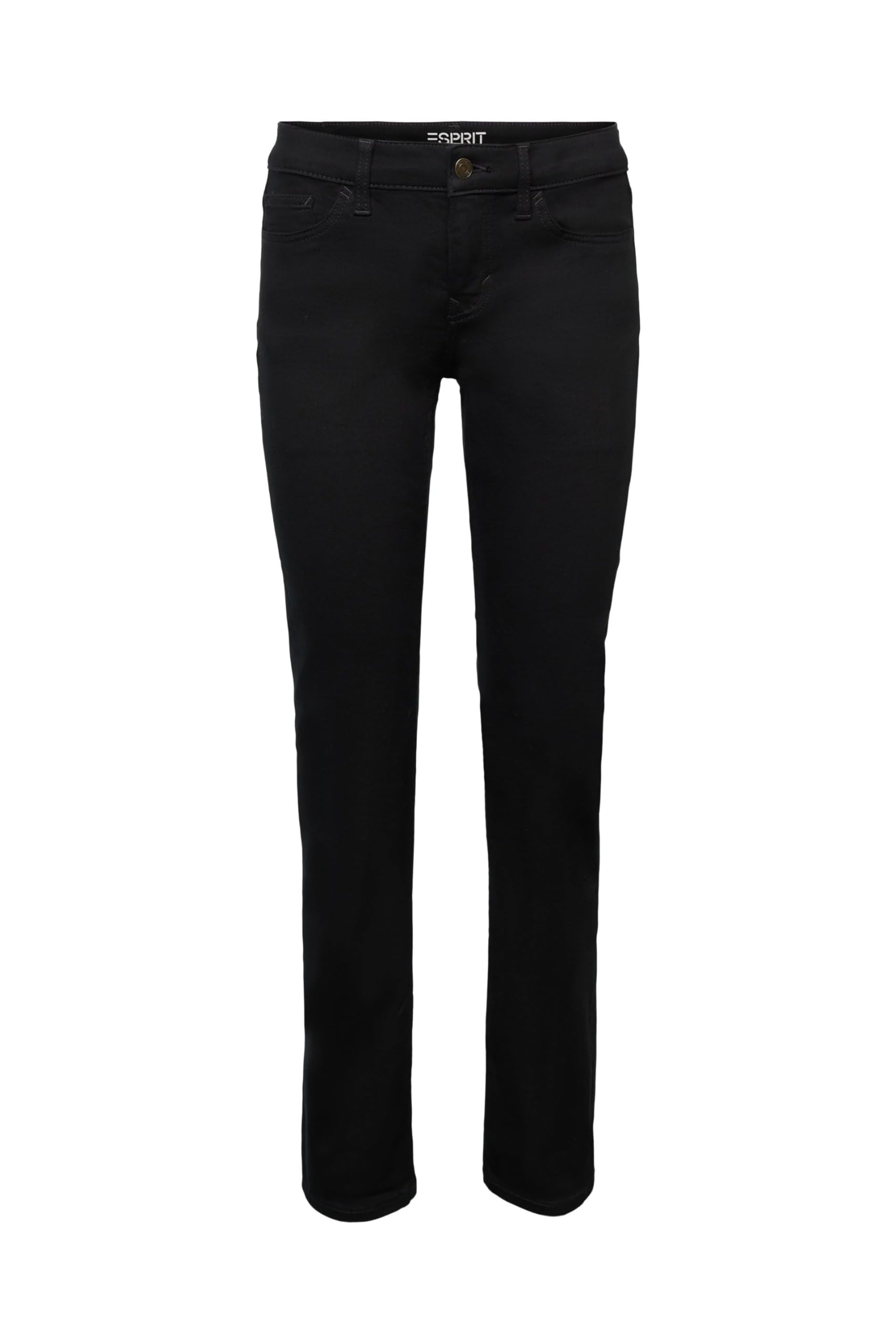 esprit-993ee1b386-damen-jeans-black-rinse-w30-l30-klassische-denim-hose image 1