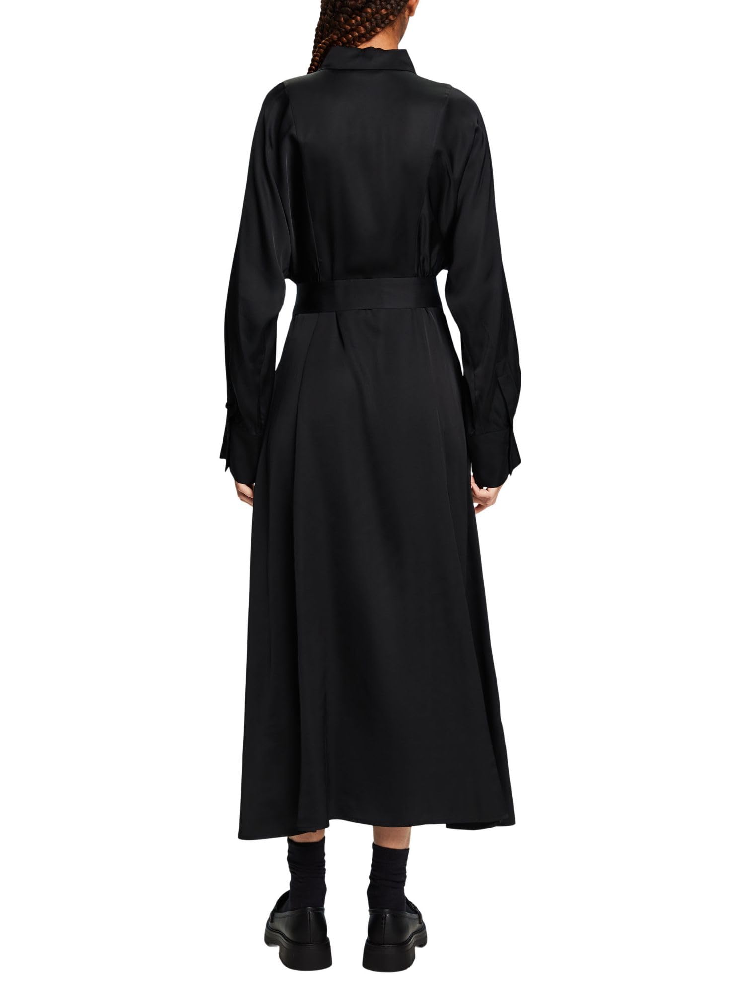 esprit-103ee1e331-damen-kleid-elegantes-midikleid-mit-klarer-passform-und-vielse image 2