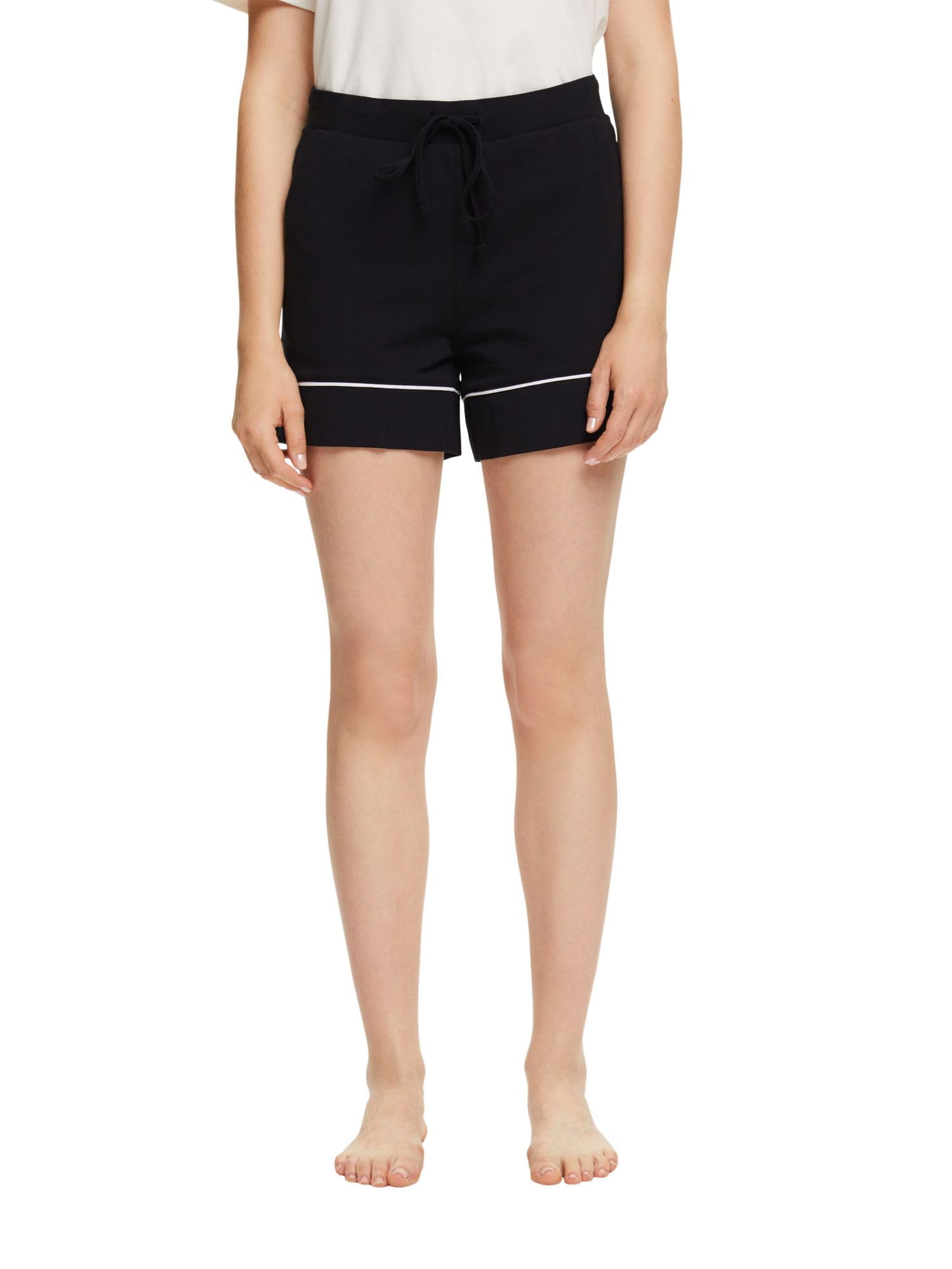 esprit-damen-beautiful-basics-sus-s-shorts-s-pyjamaunterteil-bequeme-schlafshort image 6