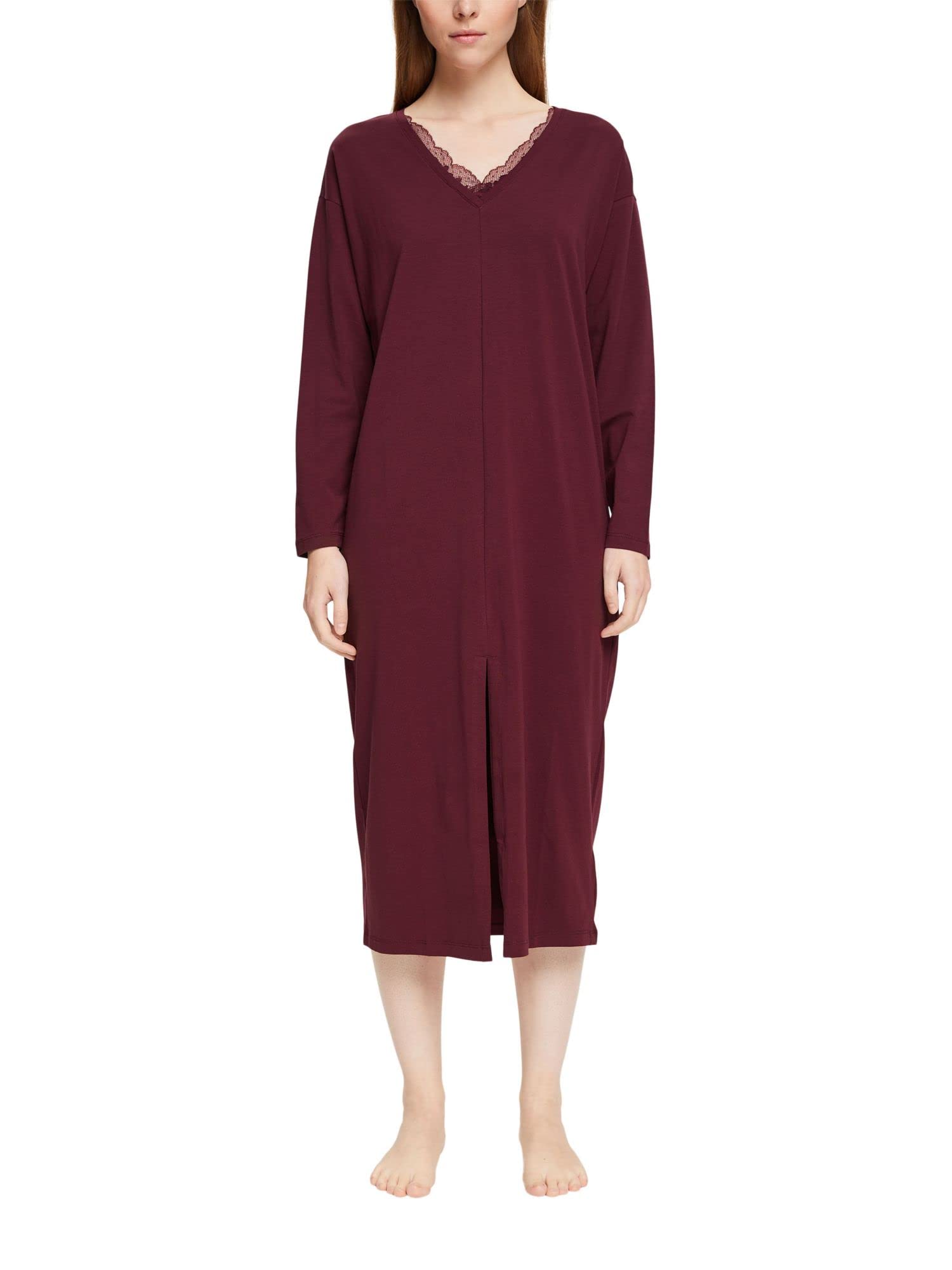 esprit-damen-nachthemd-nachtw-sche-serie-mit-entspanntem-kalifornien-stil image 1