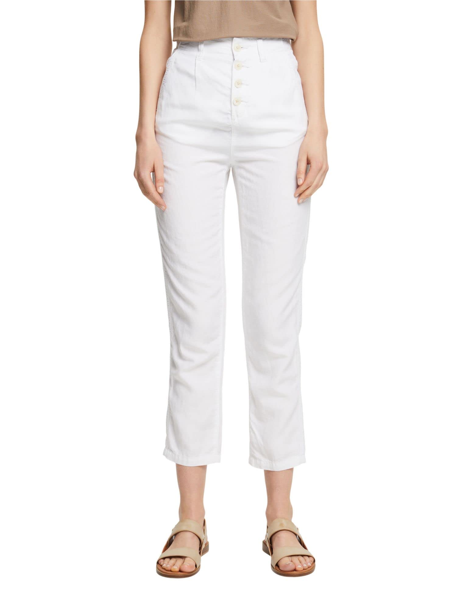 esprit-042ee1b310-damen-hose-leichter-alltagsschnitt-mit-sparpreis image 7