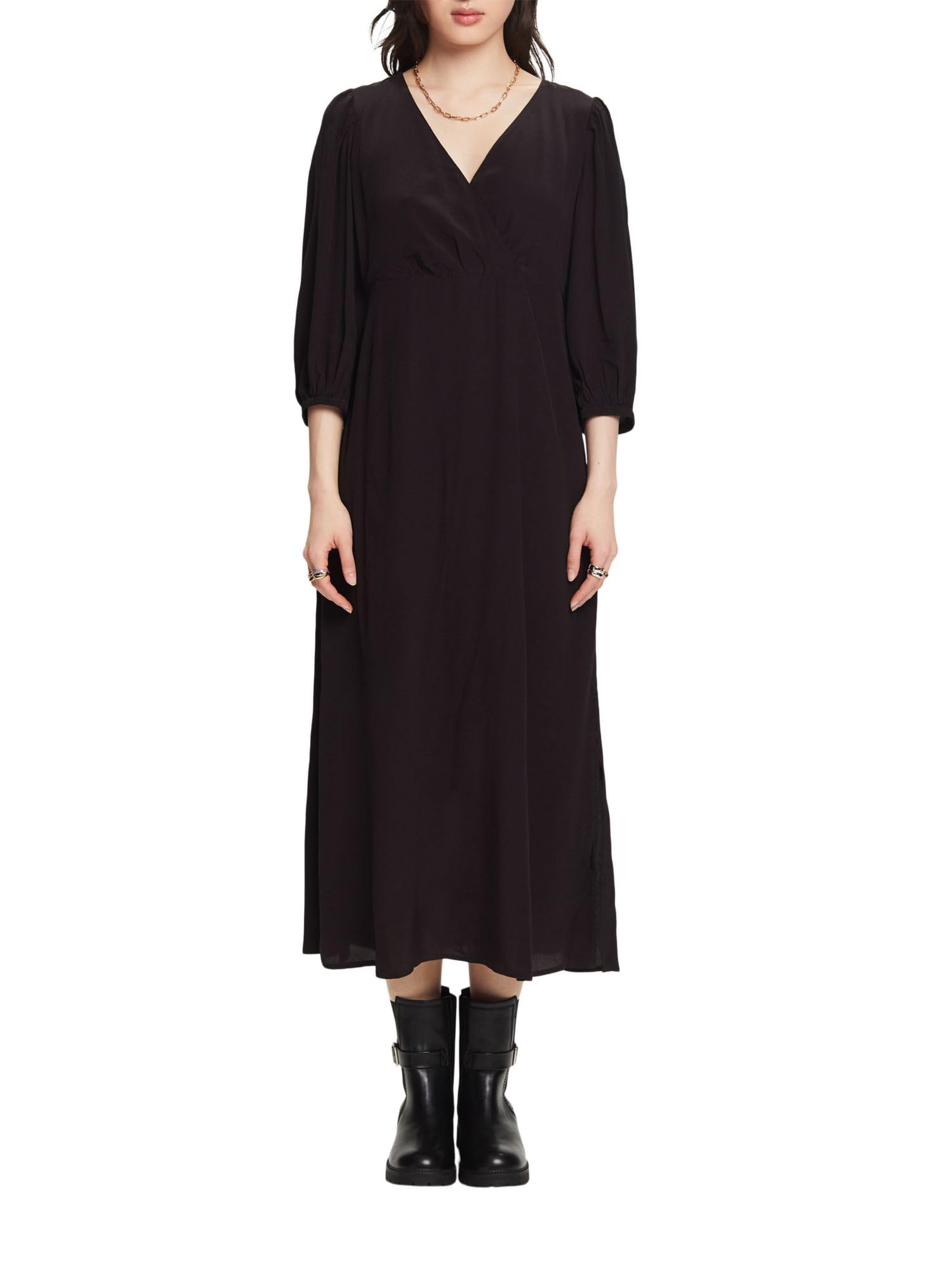 esprit-024ee1e327-damen-kleid-elegantes-freizeitkleid-mit-kalifornischem-esprit- image 1