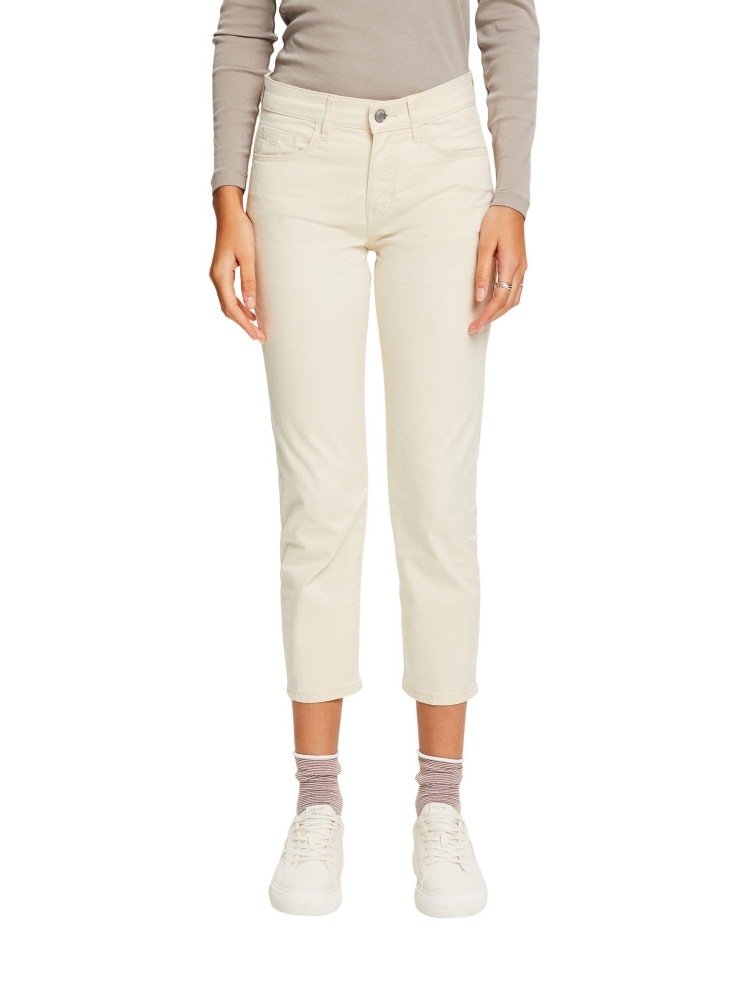 esprit-994ee1b317-damen-hose-bequeme-stoffhose-mit-klassischem-bund image 8