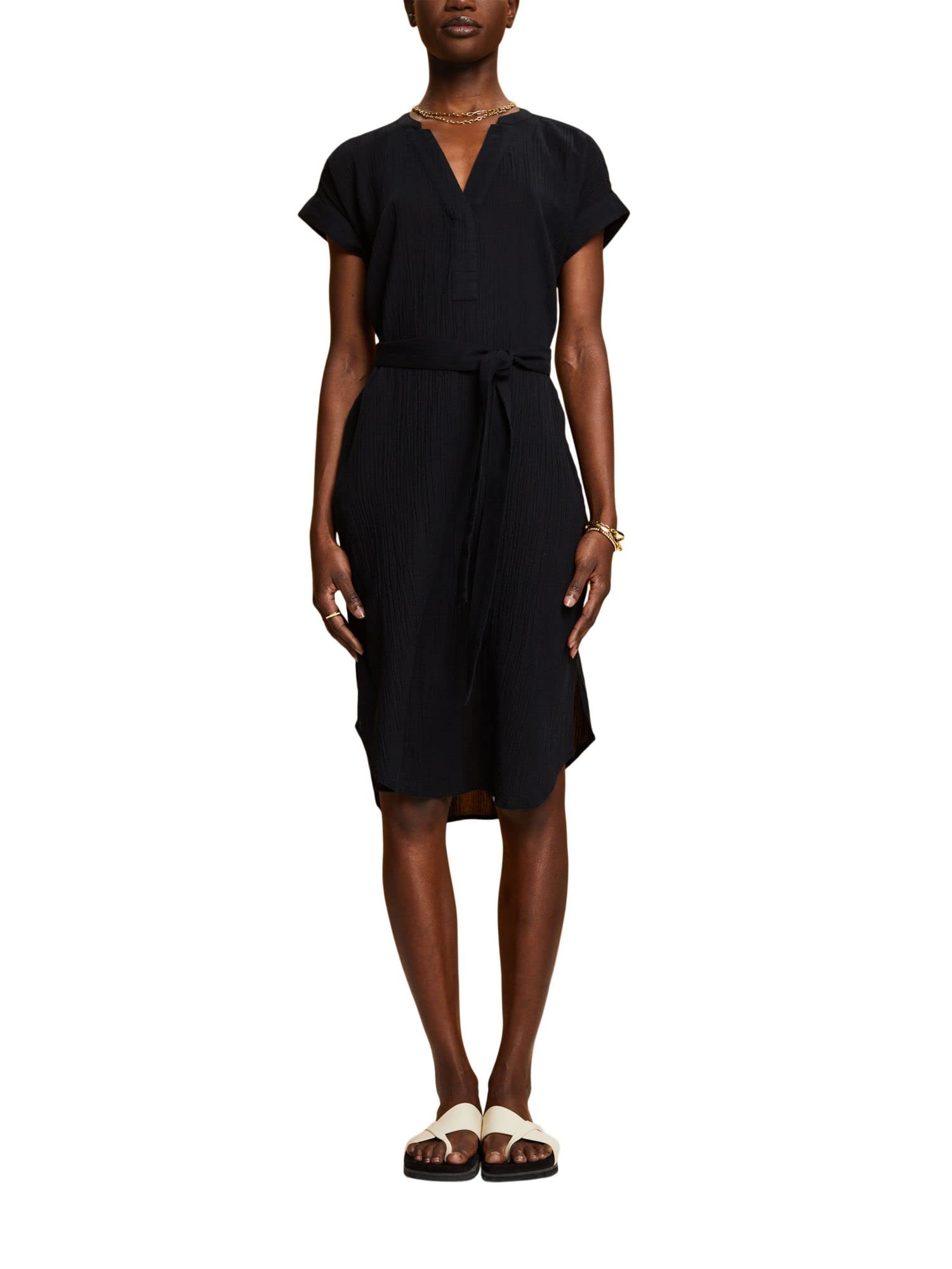 esprit-033ee1e304-damen-kleid-vielseitiges-casual-kleid-mit-kalifornischem-espri image 7