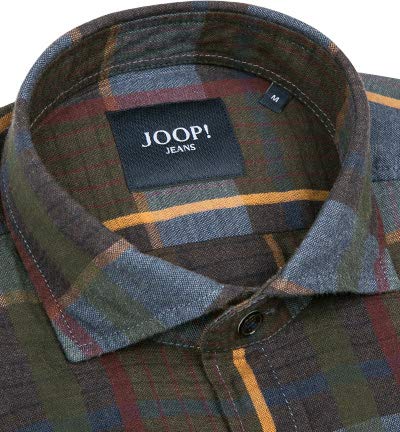 joop-hanjo-freizeithemd-15-jjsh-04hanjo-w-herren-karo-oxford-hemd-slim-fit image 2