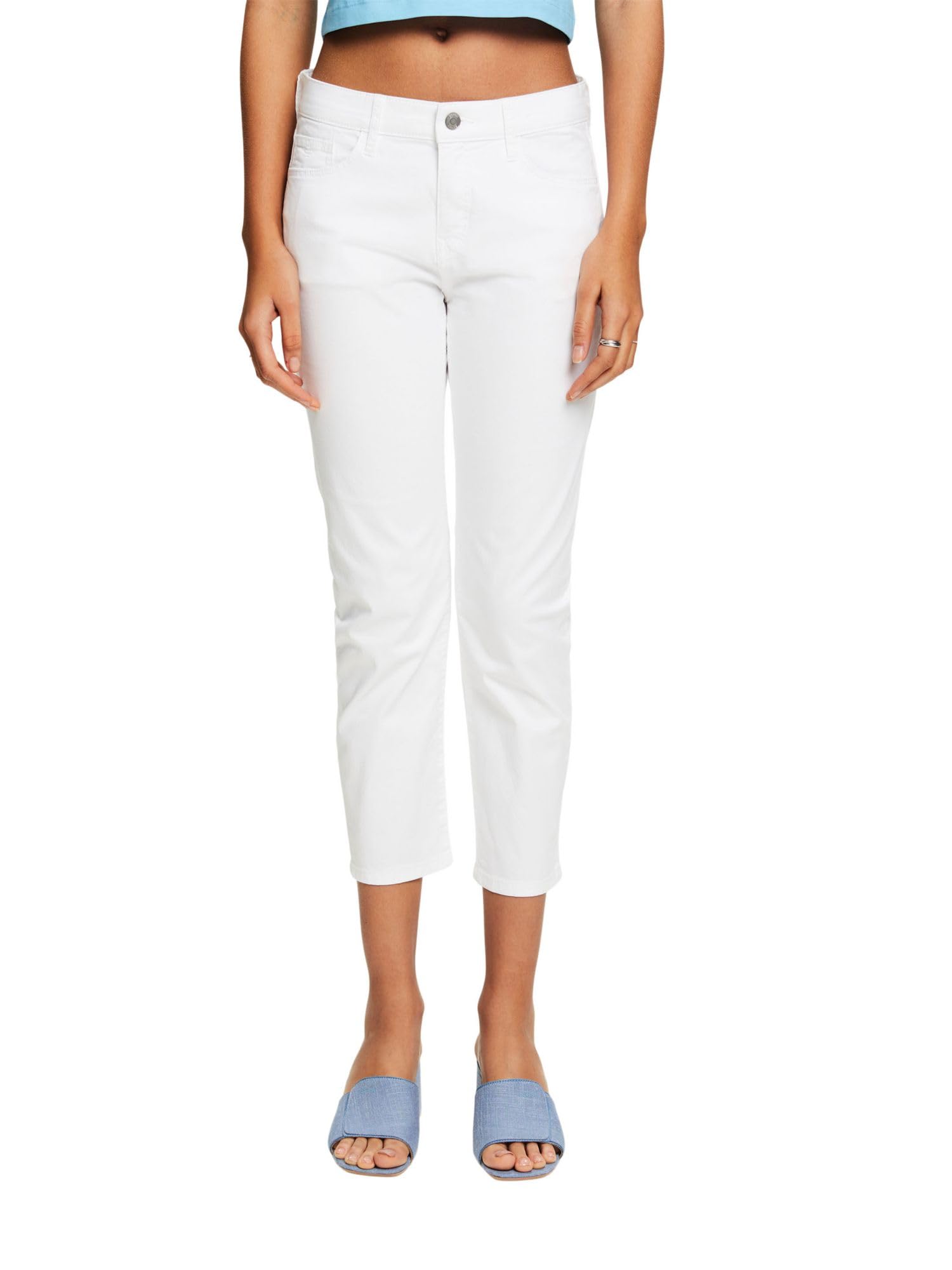 esprit-994ee1b317-damen-hose-bequeme-stoffhose-mit-klassischem-bund image 7