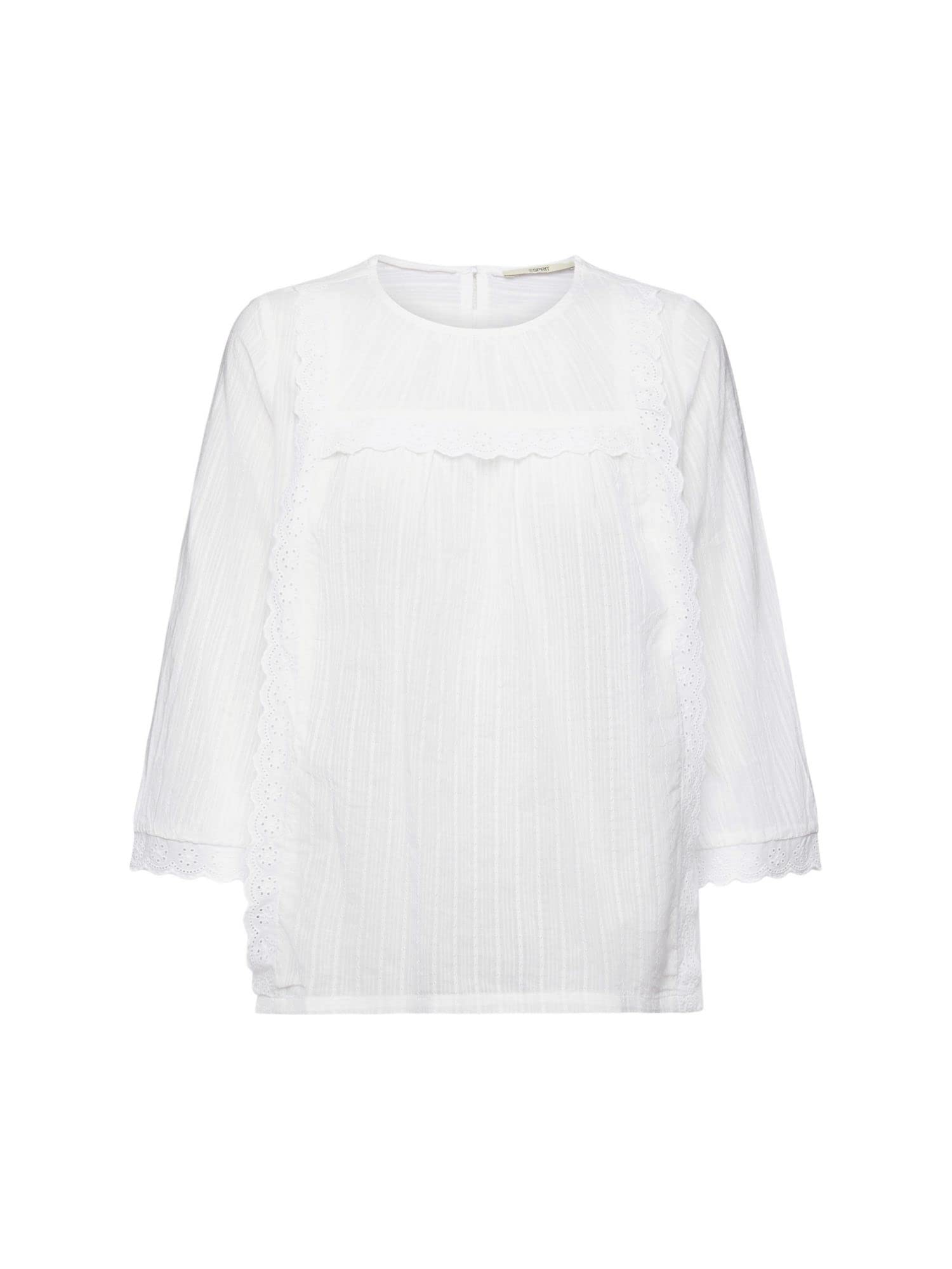 esprit-993ee1f309-damen-bluse-klassische-markenbluse-mit-vielseitigem-styling image 1