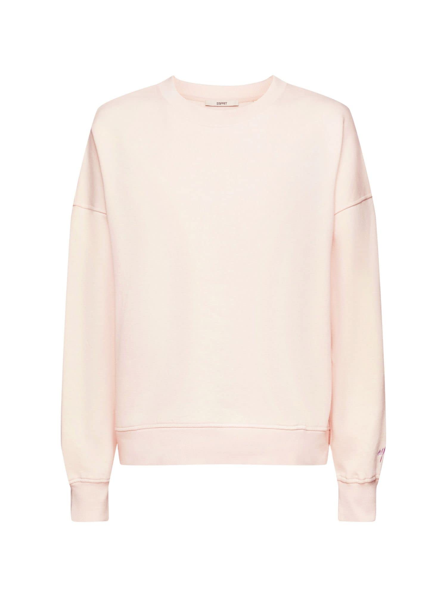 esprit-993ee1j307-sweatshirt-f-r-damen-pastel-pink-pullover-mit-bequemer-passfor image 1