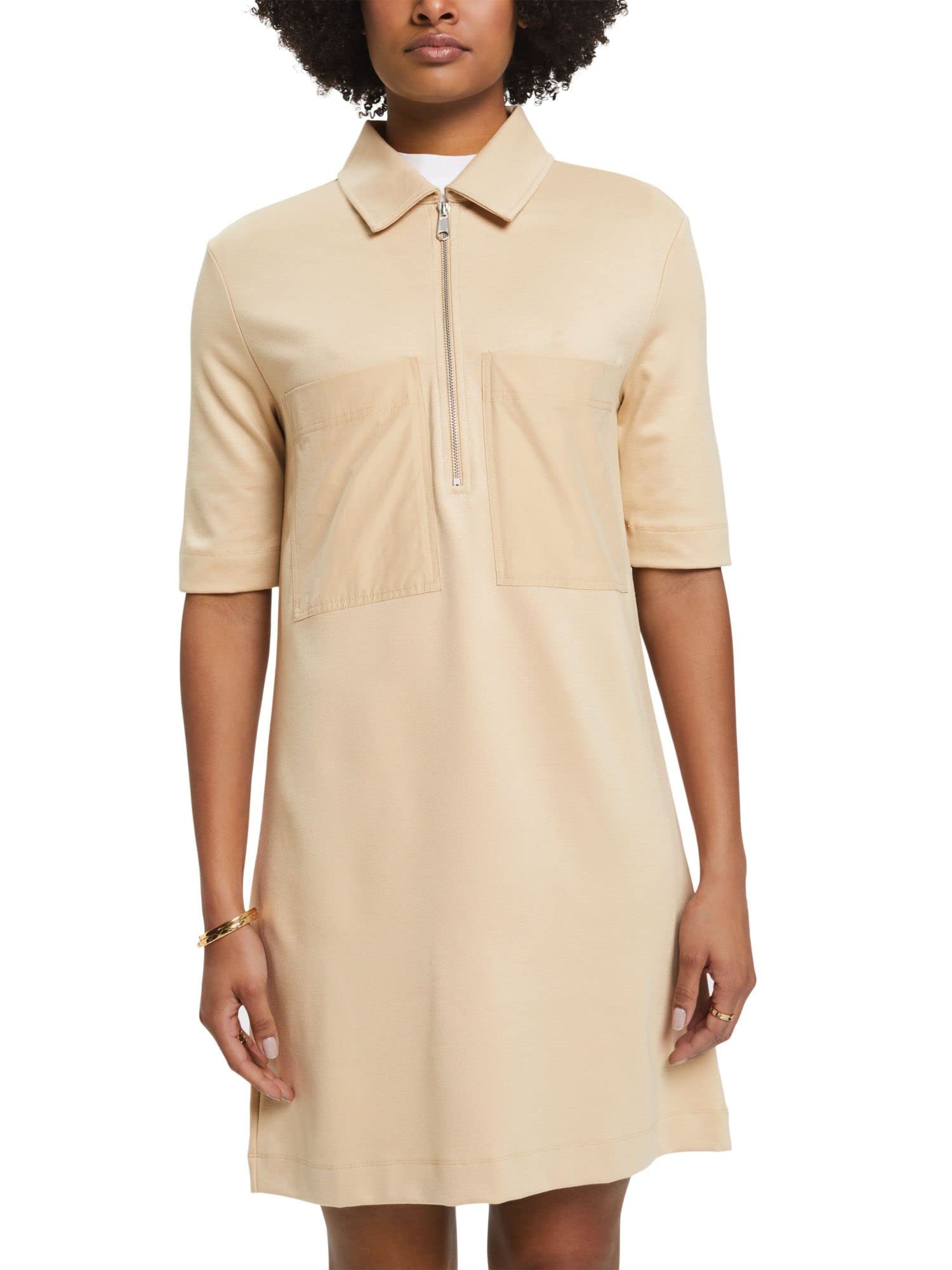 esprit-033ee1e316-damen-kleid-regul-re-passform-vielseitig-kombinierbar image 1