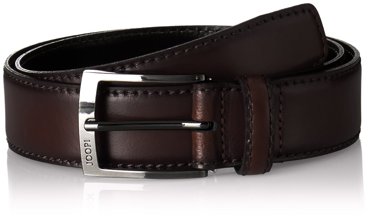 joop-g-rtel-7101-3-5-cm-breiter-rindsleder-g-rtel-in-dunkelbraun-w100 image 1