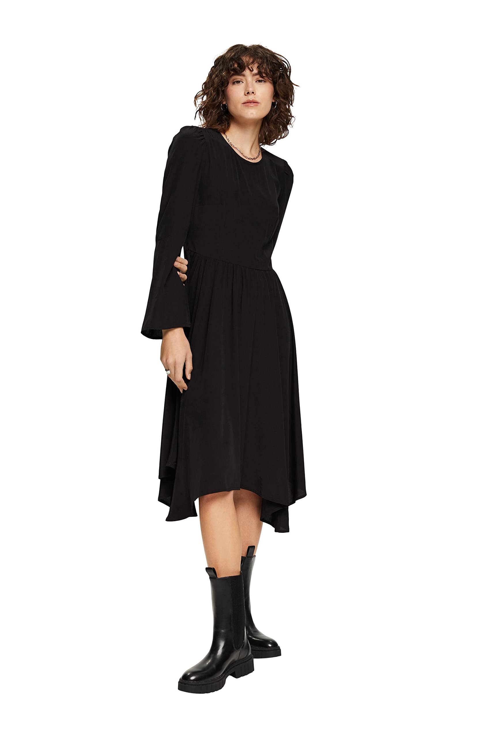 esprit-122ee1e309-damen-kleid-vielseitiges-freizeitkleid-m-helos-kombinierbar-f- image 6