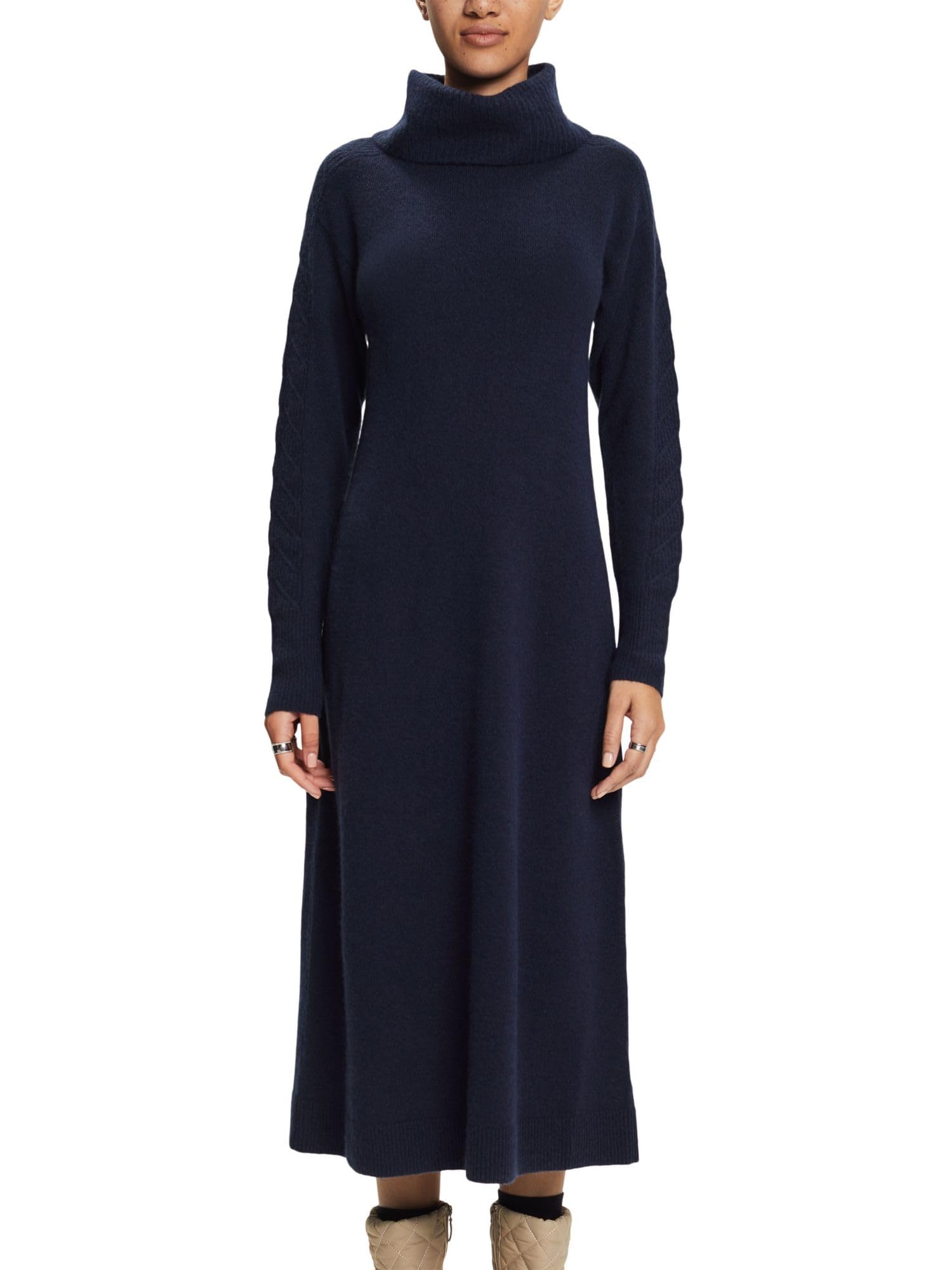 esprit-103ee1e303-damen-kleid-blickdichter-stoff-mit-komfortablem-schnitt-f-r-al image 8