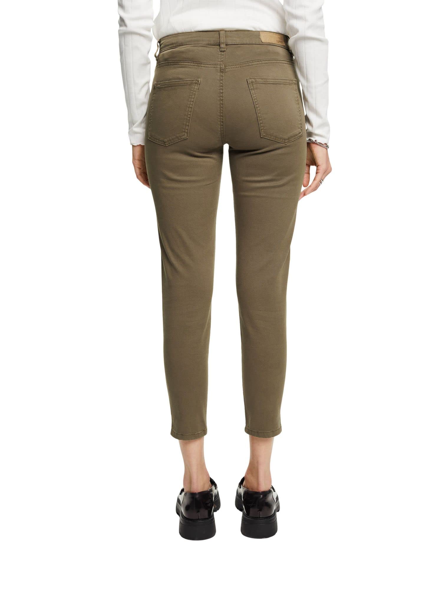 esprit-993cc1b310-damen-hose-in-khaki-green-350-elegante-stoffhose-gr-e-34-26 image 3