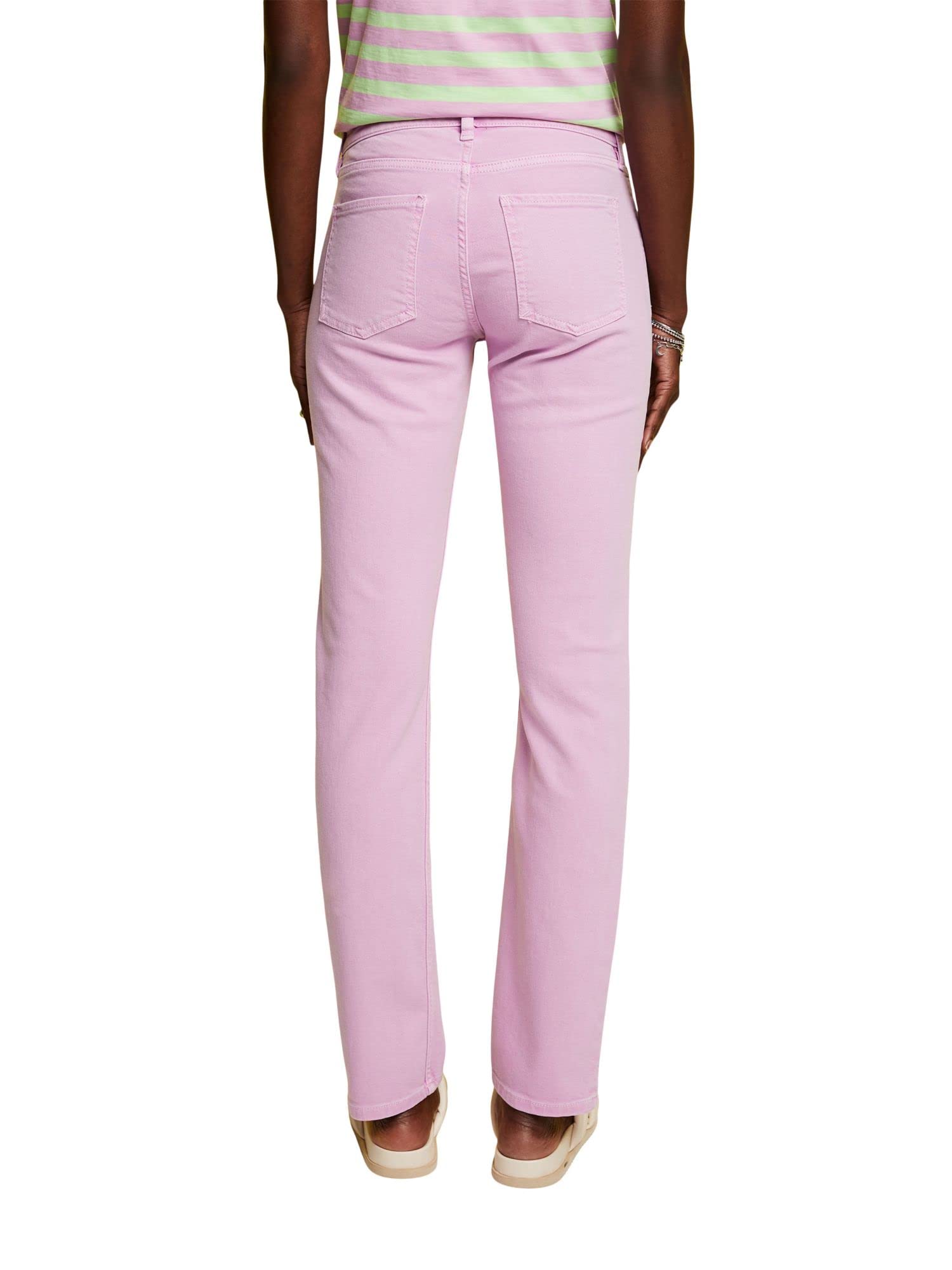 esprit-033cc1b313-damen-hose-l-ssige-herbst-winter-hose-mit-langlebiger-markenqu image 2
