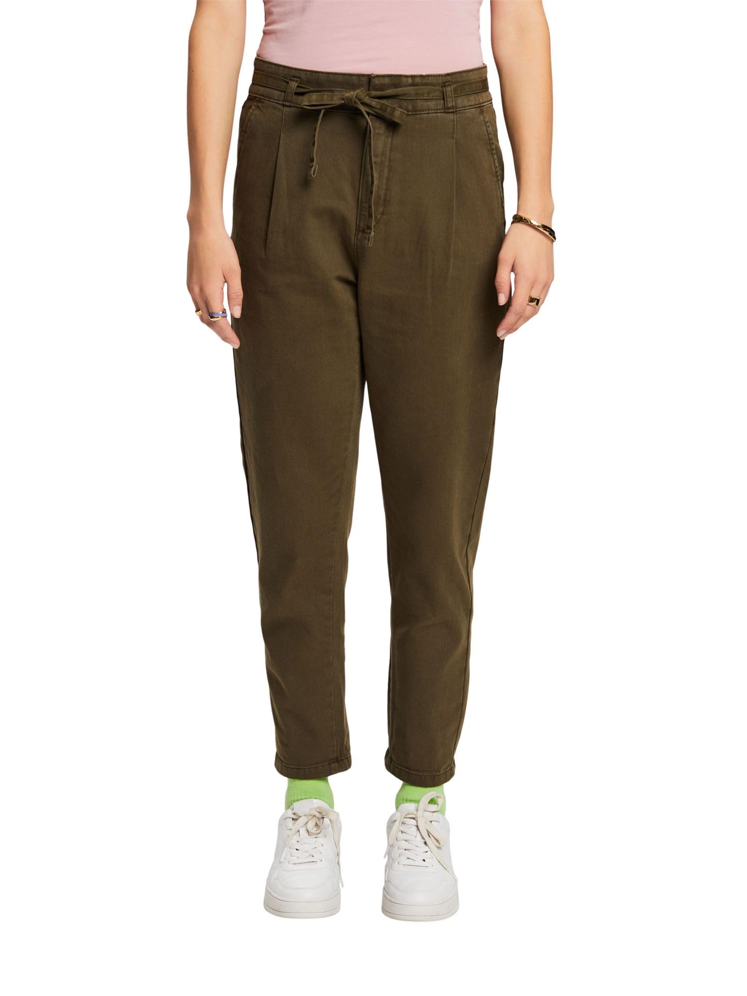 esprit-993cc1b311-damen-hose-bequeme-stoffhose-mit-lockerer-gr-engetreuer-passfo image 6