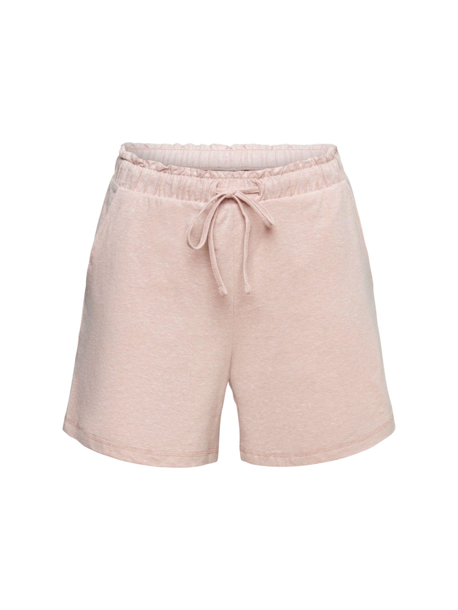 esprit-damen-cosy-melange-sus-s-shorts-pyjamaunterteil-kurze-schlafshorts-mit-me image 3