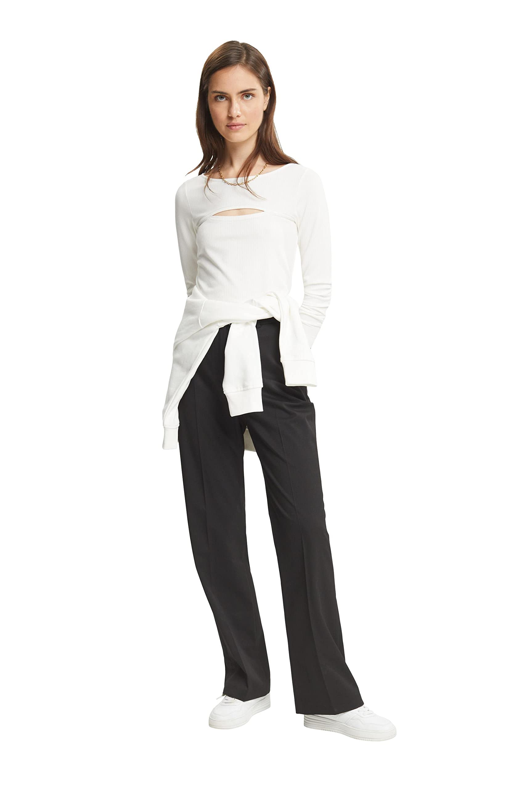 esprit-damen-hose-992ee1b343-damenhose-mit-gr-engetreuer-passform image 6