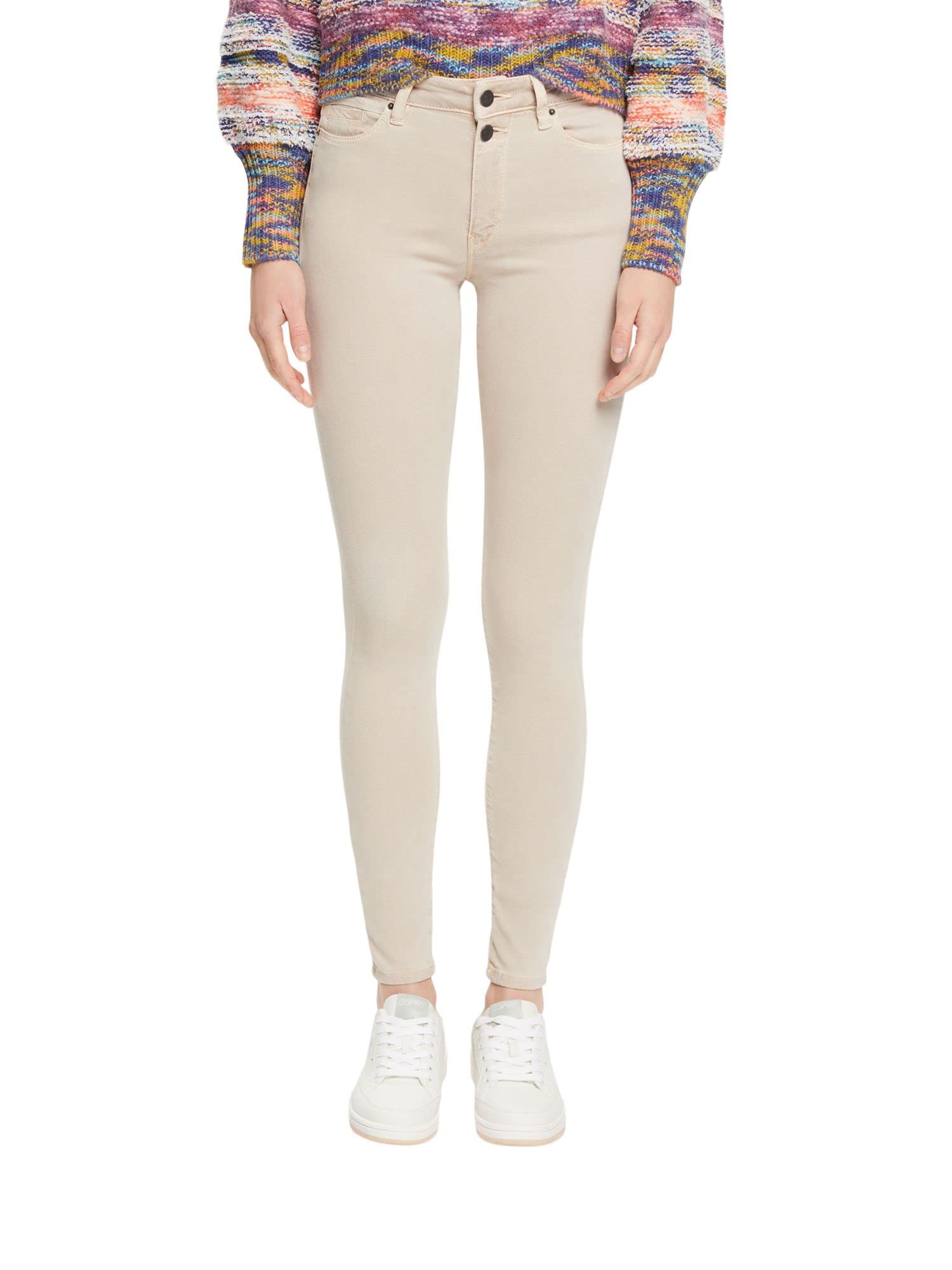 esprit-stretch-hose-aus-tencel-nachhaltige-damen-stoffhose-mit-hohem-komfort image 2