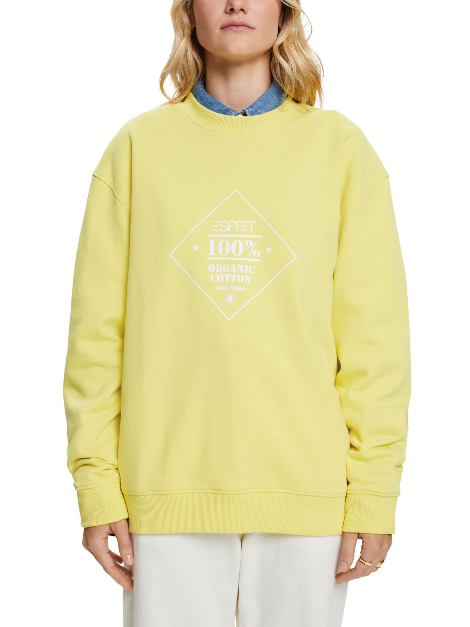 esprit-103ee1j311-damen-sweatshirt-lockerer-schnitt-mit-optimaler-rmell-nge image 1