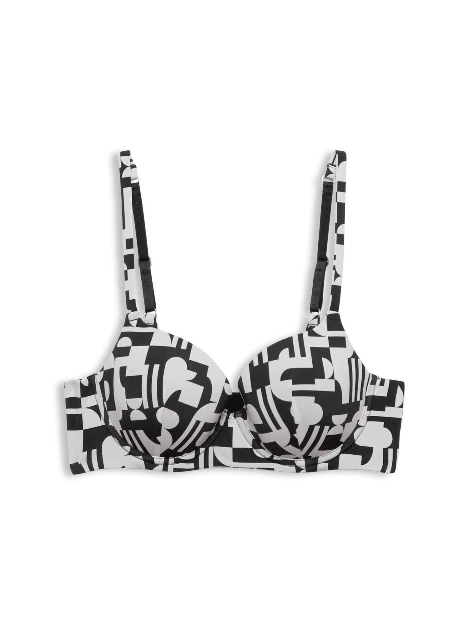 esprit-damen-modern-print-rcs-sexy-pad-bh-gepolsterter-bh-mit-modern-print-desig image 2