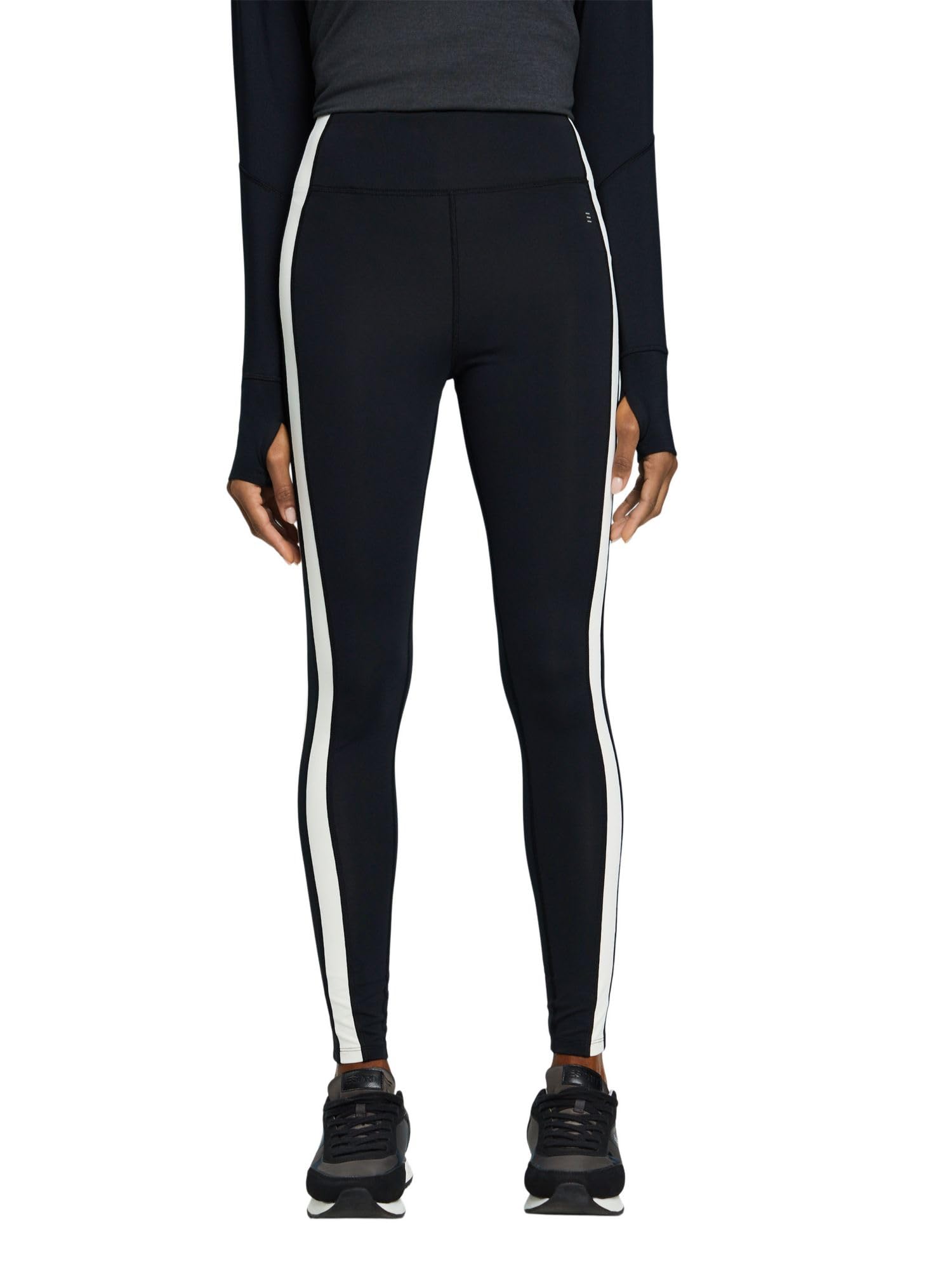 esprit-damen-trainingshose-103ei1b304-bequeme-sport-und-freizeithose-mit-pflegel image 1