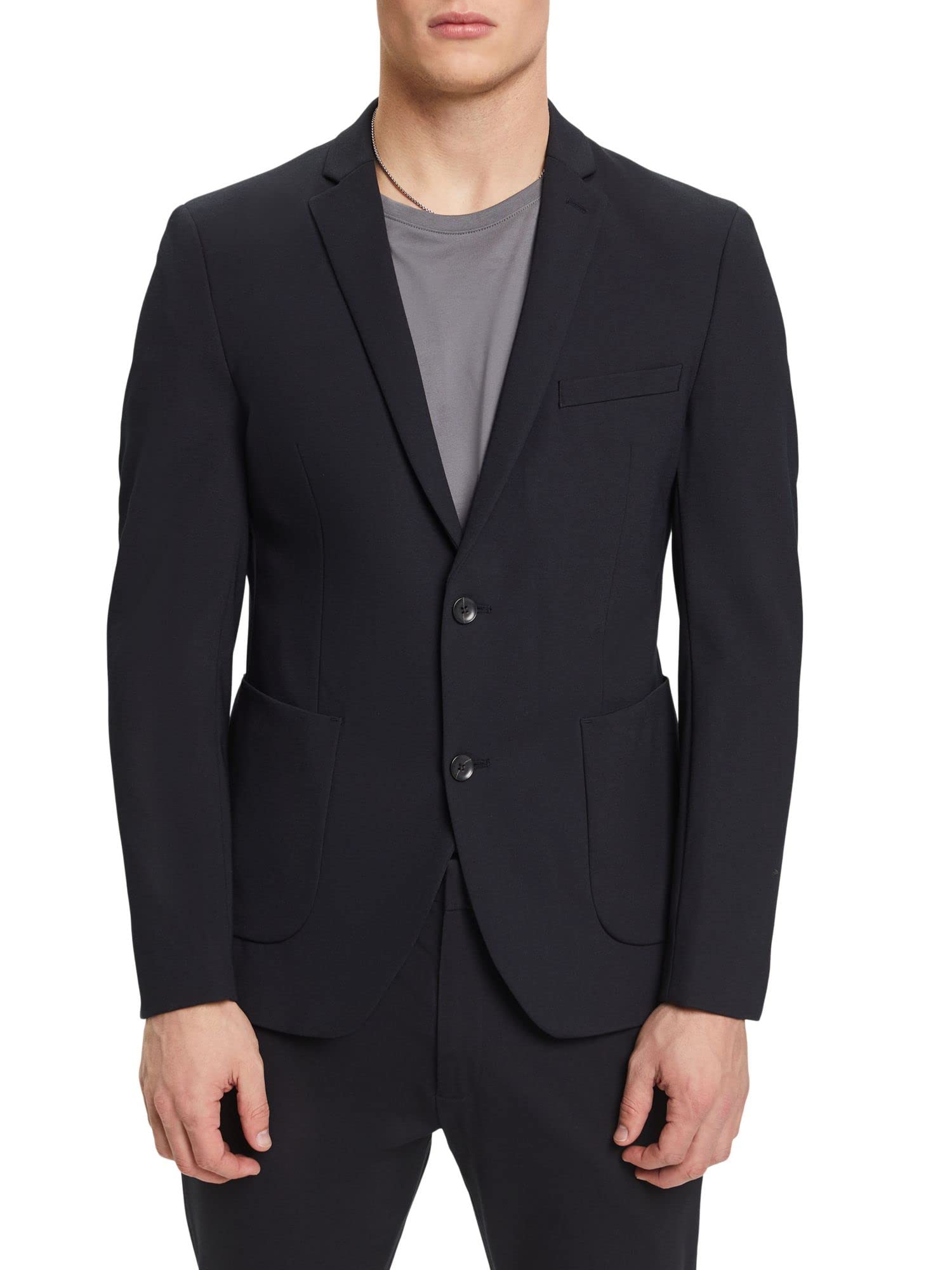 esprit-collection-herren-blazer-hochwertige-business-verarbeitung-klassischer-sc image 1