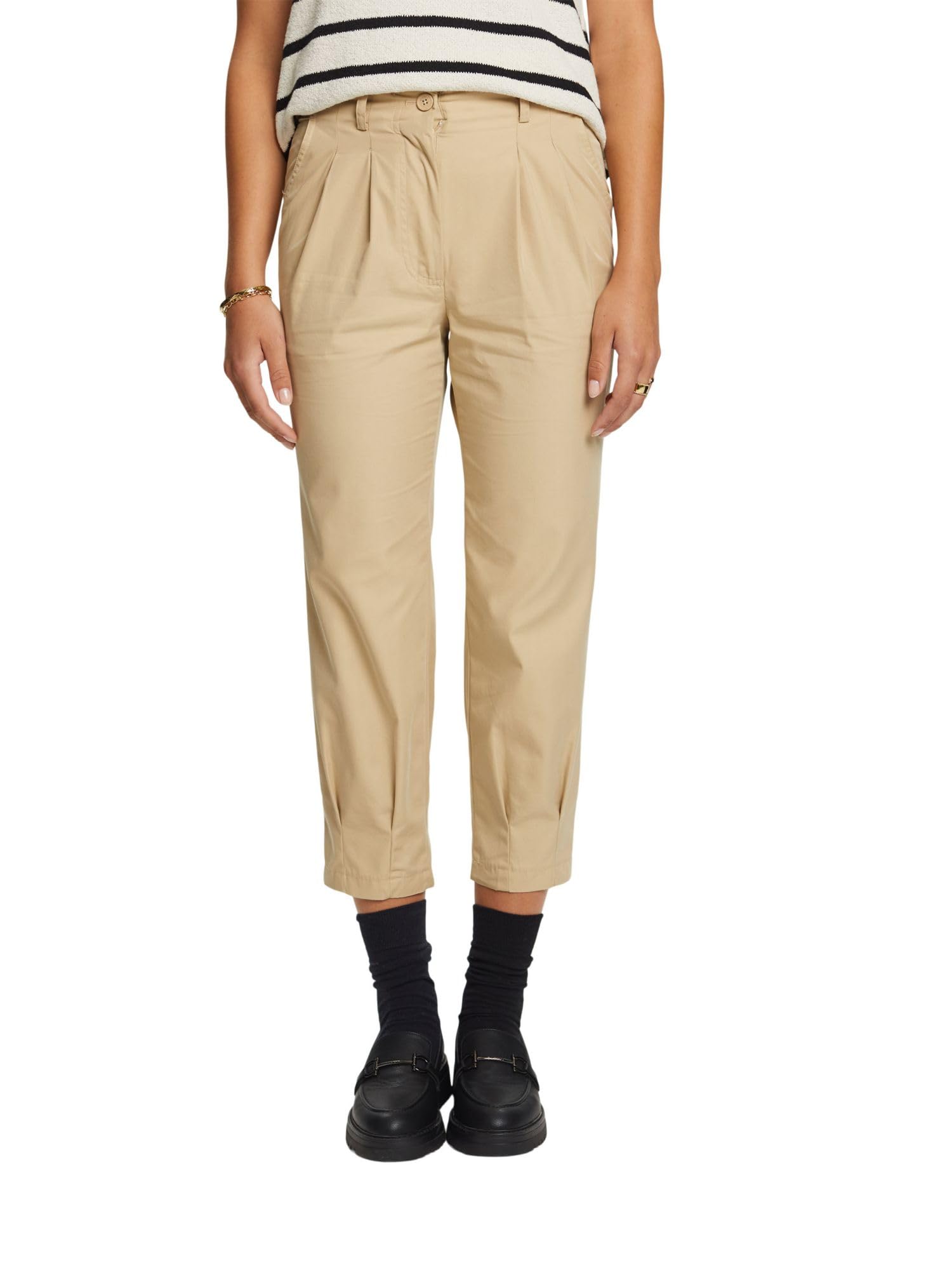 esprit-083ee1b348-damen-hose-bequeme-stoffhose-der-serie-083ee1b348-mit-gr-enger image 6