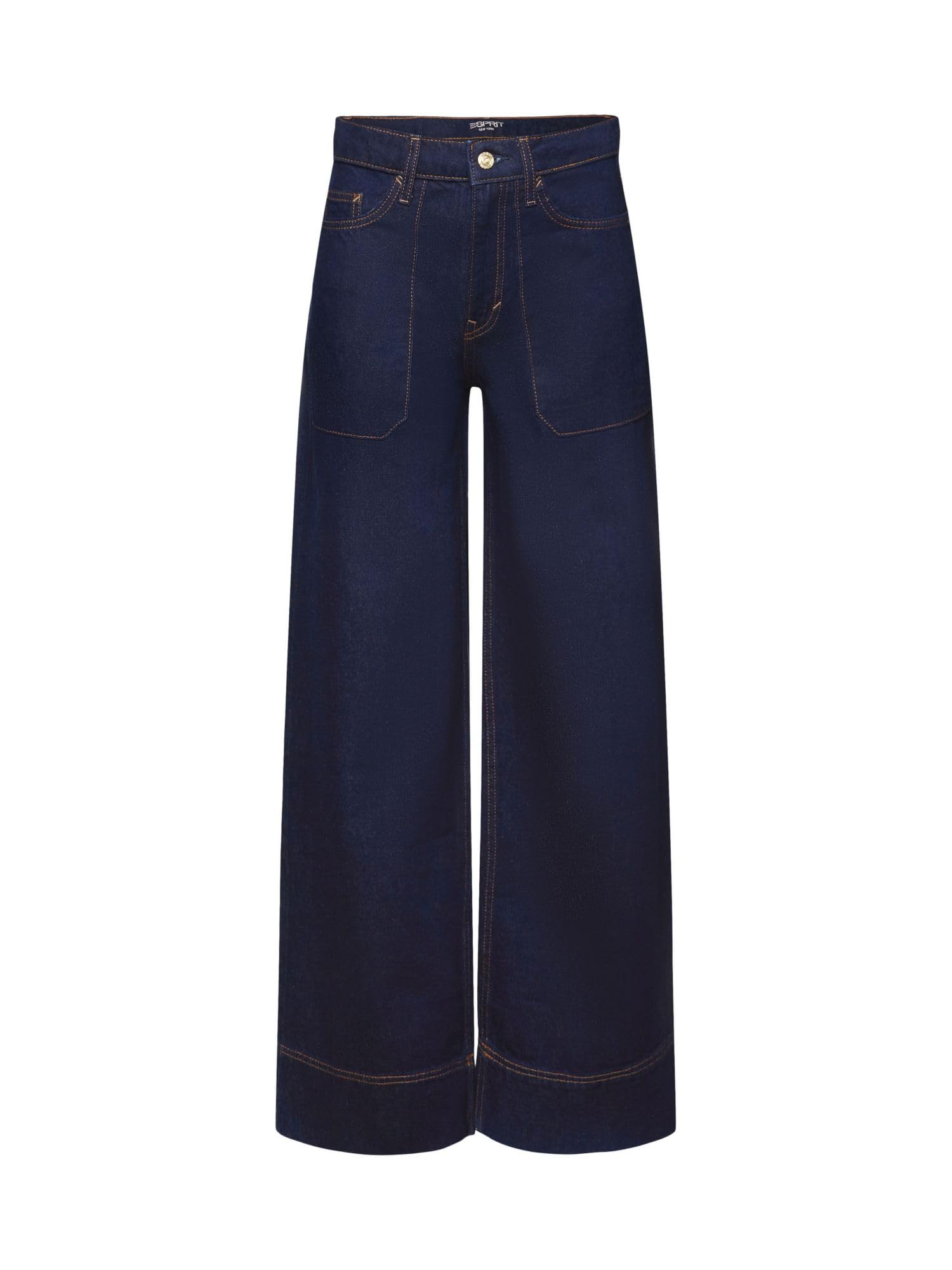 esprit-083cc1b329-damen-jeans-klassische-5-pocket-hose-mit-perfektem-alltagssitz image 3