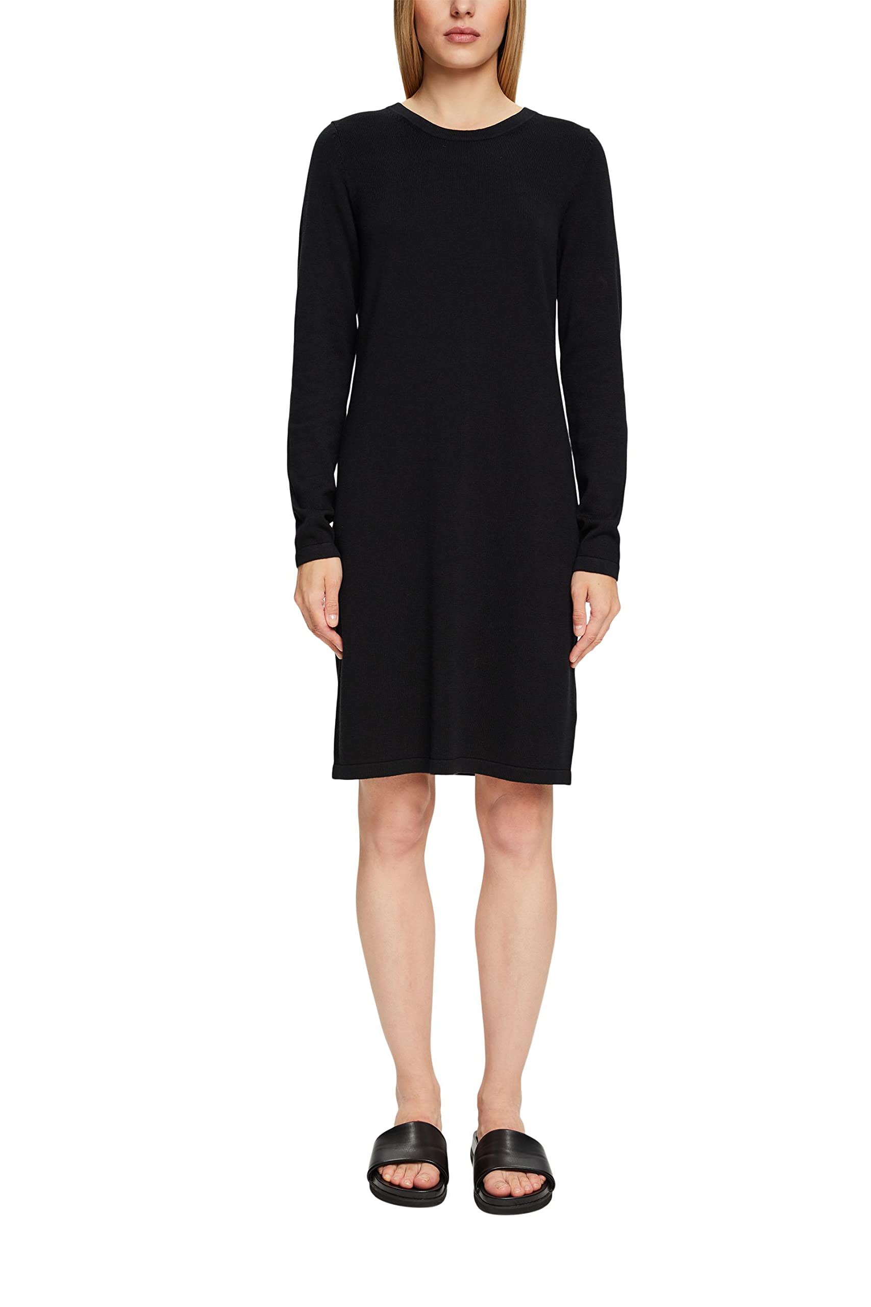 esprit-damen-essential-strick-kleid-klassisches-strickkleid-mit-essential-komfor image 7